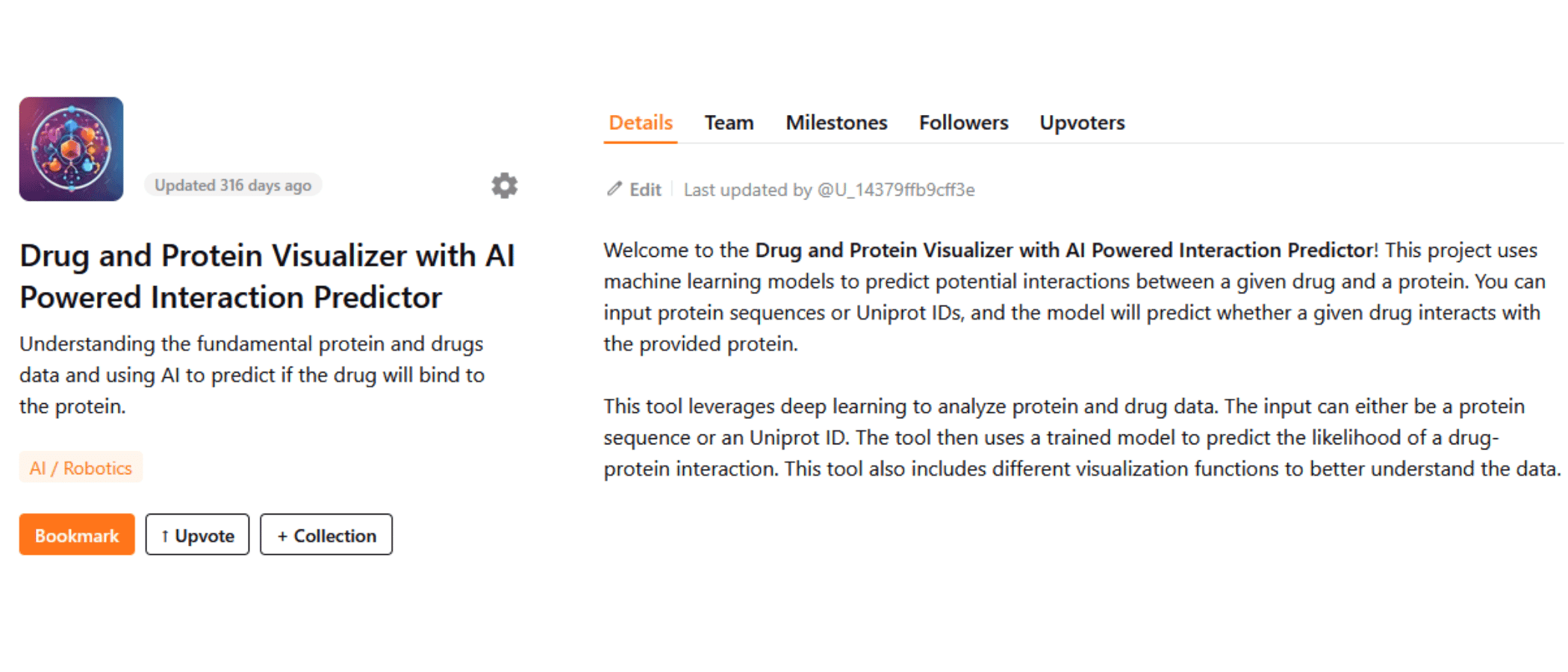 Drug-Protein Interaction Prediction System